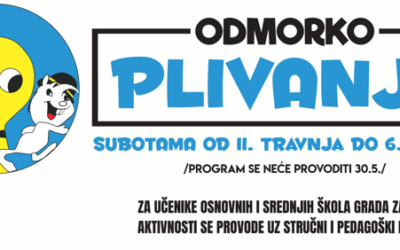 ODMORKO TIJEKOM ŠKOLSKE GODINE – BAZEN SVETICE