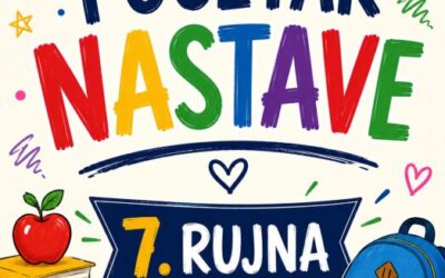 OBAVIJEST O POČETKU NASTAVE U ŠK.GOD. 2026./2027.